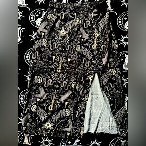 DISTURBIA crow long skirt